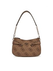 Guess Torebka HWOS96 39180 Beżowy. Brązowe torebki klasyczne Guess, z aplikacjami, ze skóry, bez dodatków. Za 309.99 zł.