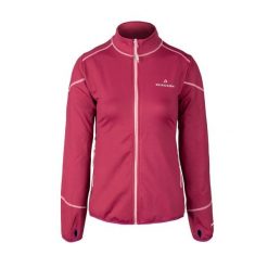 Bluza damska Swiftlayer full zipp VTX. Brązowe bielizna sportowa BERGSON, na zimę, bez wzorów, bez kaptura. Za 249.00 zł.