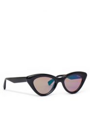 Guess Okulary przeciwsłoneczne GU00137 Czarny. Czarne okulary przeciwsłoneczne Guess, z aplikacjami, z tworzywa sztucznego. Za 309.99 zł.