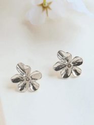 Lodie Silver Kolczyki-wkrętki rozmiar: onesize. Szare kolczyki Lodie Silver, srebrne. Za 30.99 zł.