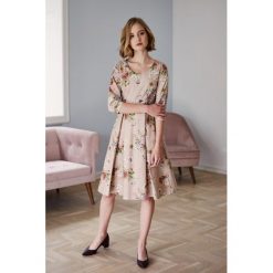 Sukienka Lotis Orme beżowa 32. Sukienki Marie Zélie. W wyprzedaży za 382.90 zł.