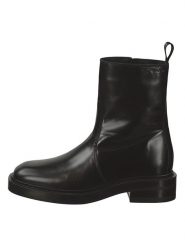 GANT Footwear Skórzane botki "Fallwi" w kolorze czarnym rozmiar: 38. Czarne botki GANT Footwear, bez wzorów, ze skóry, bez obcasa, bez zapięcia. Za 618.95 zł.