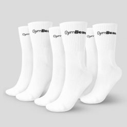 Skarpety GymBeam 32620 3/4 3. Białe skarpety GYMBEAM, bez wzorów. Za 39.99 zł.