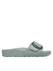Birkenstock Klapki Gizeh 1031422 Zielony. Zielone klapki Birkenstock, bez wzorów, z syntetyku, bez obcasa. Za 229.99 zł.