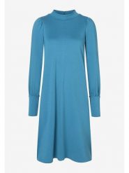 More & More Sukienka w kolorze niebieskim rozmiar: 38. Niebieskie sukienki More & More, na co dzień, s, bez wzorów, z wiskozy, klasyczne, bez kołnierzyka, bez ramiączek, midi, proste. Za 239.29 zł.