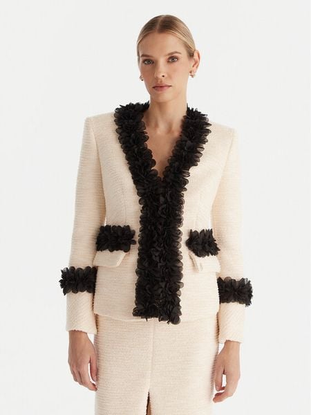 Babylon Marynarka S00750 Écru Regular Fit. Marynarki i żakiety Babylon, s, bez wzorów, z syntetyku. Za 1,209.00 zł.