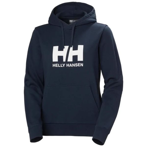 Damska bluza z kapturem z logo Helly Hansen. Niebieskie bluzy Helly Hansen, na lato, xl, bez wzorów, z bawełny, z kapturem. Za 330.00 zł.