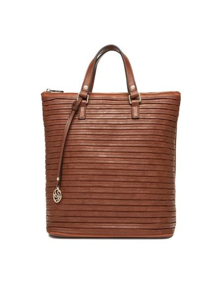 Lasocki Plecak CEO-LSK-K-024-06 Brązowy. Brązowe plecaki Lasocki, bez wzorów, z materiału. Za 219.99 zł.