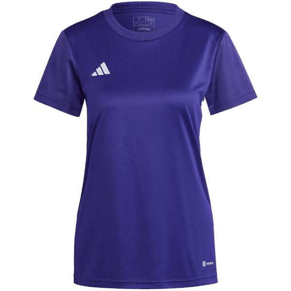 Koszulka damska adidas Tabela 23 Jersey. Białe bluzki Adidas, l, bez wzorów, z jersey, sportowe, bez kołnierzyka, bez ramiączek. Za 65.00 zł.