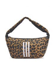 Adidas Torebka Leopard Small JX3198 Brązowy. Brązowe torebki klasyczne Adidas, bez wzorów, z materiału, bez dodatków. Za 169.99 zł.