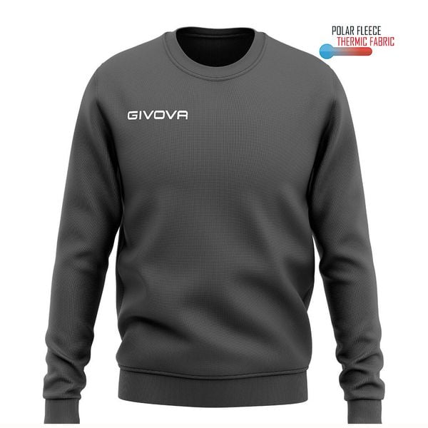 Bluza z Kapturem Givova Polarfleece 2XL - Ciepła i Oddychająca. Szare bluzy Givova, xl, bez wzorów, z poliesteru, z kapturem. Za 162.99 zł.