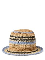 Marie Lund kapelusz typu cloche Kobiety papier brązowy|wielokolorowy, ONE SIZE. Brązowe kapelusze Marie Lund, bez wzorów. Za 129.95 zł.