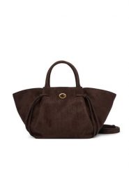 Guess Torebka Allegra HWSG22 37060 Brązowy ciemny. Brązowe torebki klasyczne Guess, z aplikacjami, z materiału, bez dodatków. Za 634.99 zł.