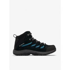 Buty turystyczne damskie Columbia Crestwood Mid Waterproof. Czarne trekkingi Columbia, trekkingowe. Za 461.99 zł.