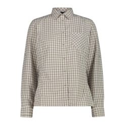 Koszula damska turystyczne CMP 34S5696. Brązowe koszule CMP, s, bez wzorów, z poliesteru, sportowe, bez kołnierzyka, bez ramiączek. Za 242.50 zł.