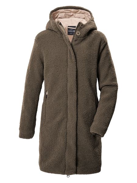 Killtec Parka polarowa "GW 95" w kolorze brązowym rozmiar: 42. Brązowe parki Killtec, z polaru, bez kaptura. Za 271.45 zł.