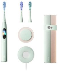 Szczoteczka soniczna Oclean X Ultra 20 Set AI miętowy. Szczoteczki soniczne Oclean. W wyprzedaży za 599.00 zł.