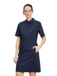 BETTY & CO Sukienka w kolorze granatowym rozmiar: 36. Niebieskie sukienki Betty & Co, bez wzorów, bez kołnierzyka, bez ramiączek, midi. Za 96.60 zł.