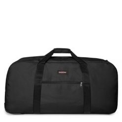 Torba podróżna Eastpak Warehouse Plus. Czarne torby na ramię Eastpak, z aplikacjami, z gumy, na ramię, duże, bez dodatków. Za 465.10 zł.