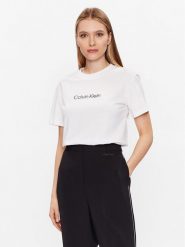 Calvin Klein T-Shirt Hero Logo K20K205448 Biały Regular Fit. Białe t-shirty Calvin Klein, xl, bez wzorów, z bawełny, bez kołnierzyka, bez ramiączek. Za 139.99 zł.