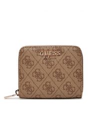 Guess Mały Portfel Damski SWSG85 00137 Beżowy. Brązowe portfele Guess, z aplikacjami, ze skóry. Za 199.99 zł.