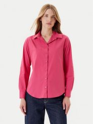 United Colors Of Benetton Koszula 5HAXDQ0AX Różowy Regular Fit. Czerwone koszule United Colors of Benetton, xs, bez wzorów, z bawełny, bez kołnierzyka, bez ramiączek. Za 139.99 zł.