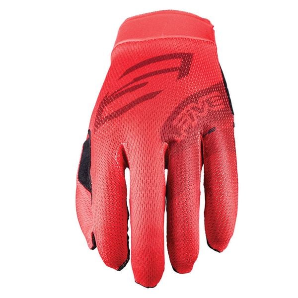 Rękawiczki XR-LITE - PASKI CZERWONE (czerwone) - XL/11. Czerwone rękawiczki FIVE GLOVES, bez wzorów, sportowe. Za 117.00 zł.
