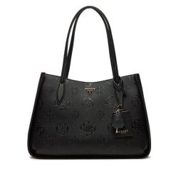 Torebka Guess. Czarne shopper Guess, z aplikacjami, bez dodatków. Za 499.99 zł.