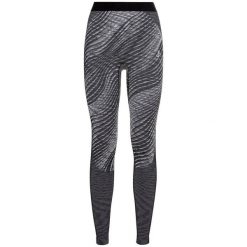 Spodnie termoaktywne damskie Odlo Blackcomb Eco, leggins. Szare bielizna sportowa Odlo, xl, bez wzorów, narciarskie. W wyprzedaży za 283.60 zł.