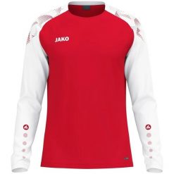 Dżersej z długim rękawem Jako Sonic. Białe swetry JAKO, na zimę, bez wzorów, z dżerseju, bez ramiączek. Za 316.50 zł.