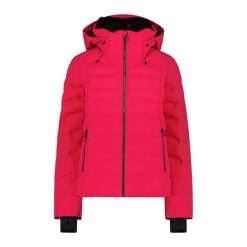 Kurtka narciarska damska CMP 34W4006. Czarne kurtki narciarskie CMP, bez wzorów, bez kaptura, narciarskie. Za 699.99 zł.