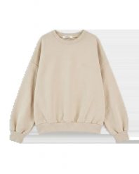 Damska bluza CREWNECK oversize UNLEASH WINGS BEIGE. Czerwone bluzy Wings, uniwersalny, bez wzorów, bez kaptura. Za 189.90 zł.