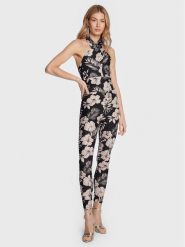 Pinko Kombinezon Taccagno 100743 A0OQ Czarny Slim Fit. Czarne sukienki Pinko, l, bez wzorów, z syntetyku, bez kołnierzyka, bez ramiączek. Za 1,019.00 zł.
