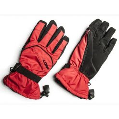 Rękawice narciarskie Loap Vista unisex XL, Tecnosoft, czerwone. Czarne rękawiczki VISTA, bez wzorów, sportowe. Za 159.99 zł.