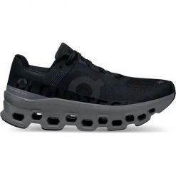 Buty do biegania damskie On Cloudmonster. Czarne obuwie sportowe On, z materiału, bez zapięcia, do biegania. Za 939.00 zł.