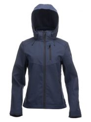 Traunstein Sport Kurtka softshellowa "Malachit" w kolorze granatowym rozmiar: XS. Niebieskie kurtki sportowe Traunstein Sport, xs, bez wzorów, bez kaptura, outdoorowe. Za 347.99 zł.