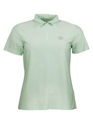 Peak Mountain Funkcyjna koszulka polo "Achance" w kolorze zielonym rozmiar: L. Zielone koszulki polo Peak Mountain, l, bez wzorów, z materiału, bez kołnierzyka, bez ramiączek. Za 100.99 zł.