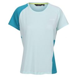 T-shirt Damski Emera. Niebieskie t-shirty Regatta, m, bez wzorów, bez kołnierzyka, bez ramiączek. Za 40.99 zł.
