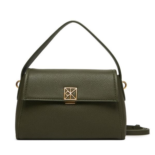 Torebka Calvin Klein. Zielone torebki klasyczne Calvin Klein, bez wzorów, bez dodatków. Za 458.99 zł.