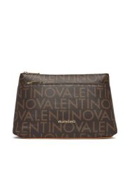 Valentino Kosmetyczka Regina Re VBE9IS720 Brązowy. Brązowe kufry i kosmetyczki Valentino, bez wzorów, ze skóry, bez dodatków. Za 309.99 zł.