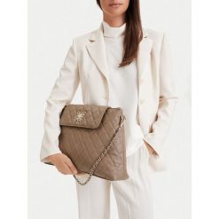 Torebka Nine West. Brązowe torebki klasyczne Nine West, bez wzorów, bez dodatków. Za 269.99 zł.