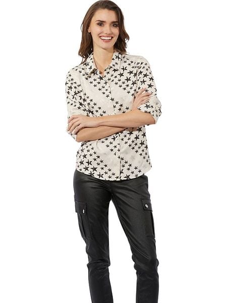 WITT WEIDEN Bluzka w kolorze kremowym rozmiar: 48. Brązowe bluzki WITT WEIDEN, bez wzorów, bez kołnierzyka, bez ramiączek. Za 34.99 zł.