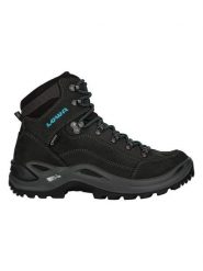LOWA Skórzane buty turystyczne "Renegade GTX Mid Ws" w kolorze czarnym rozmiar: 42. Czarne trekkingi Lowa, z gore-texu, outdoorowe. Za 869.74 zł.