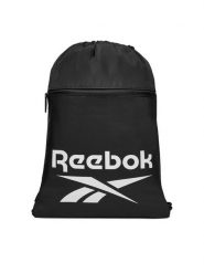 Reebok Plecak RBK-B-044-CCC Czarny. Czarne plecaki Reebok, bez wzorów, z materiału. Za 59.99 zł.