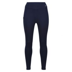 Damskie Legginsy Holeen II. Niebieskie legginsy Regatta, bez wzorów. Za 73.99 zł.