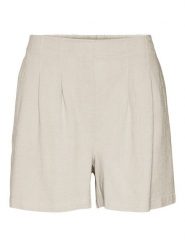 Vero Moda Szorty "Jesmilo" w kolorze kremowym rozmiar: XXL. Brązowe szorty Vero Moda, bez wzorów, z wiskozy, klasyczne, z podwyższonym stanem. Za 43.99 zł.