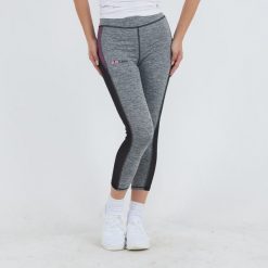 Damskie Legginsy Biegowe Stretch Kluczowe Cechy Model. Szare legginsy ELPLAYER, xl, bez wzorów, z bawełny. Za 64.00 zł.
