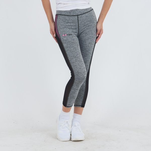 Damskie Legginsy Biegowe Stretch Kluczowe Cechy Model. Szare legginsy ELPLAYER, xl, bez wzorów, z bawełny, długie. Za 63.90 zł.