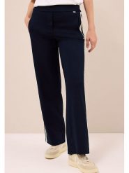 Cecil Spodnie w kolorze granatowym rozmiar: L/L32. Niebieskie spodnie materiałowe Cecil, na co dzień, l, bez wzorów, z materiału. Za 135.49 zł.