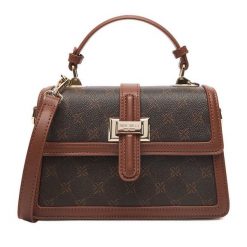 Torebka Nine West. Brązowe torebki klasyczne Nine West, bez wzorów, bez dodatków. Za 329.99 zł.